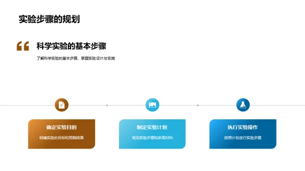 探索科学实验之旅