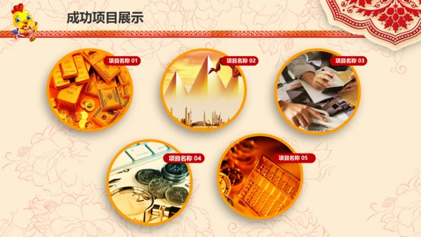 2017鸡年警察公安局新年春节总结PPT