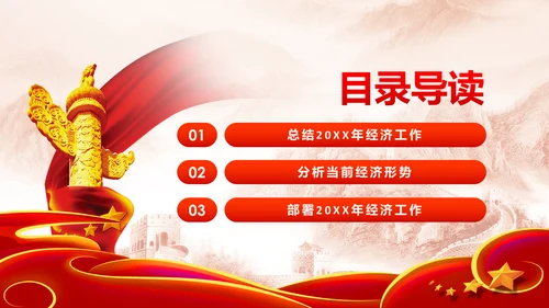 学习解读2019年中央经济工作会议PPT模板
