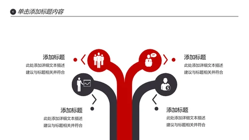 欧美三角形企业宣传公司简介创意PPT模板
