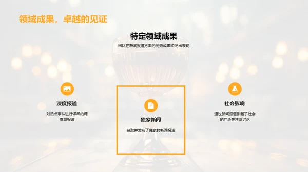 团队卓越成就展示