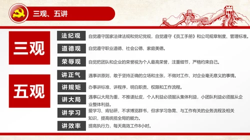 党员干部廉洁从业廉政教育PPT模板
