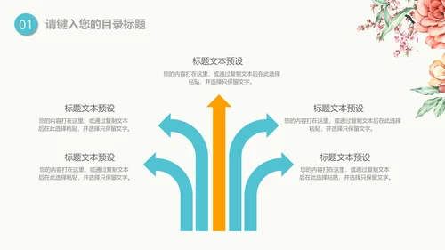 梦想的诗和远方小河文学答辩通用PPT模版