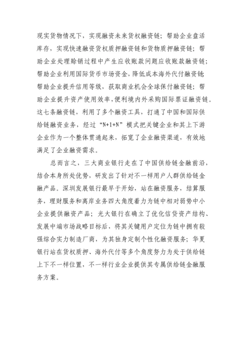 最新供应链金融服务专项方案.docx