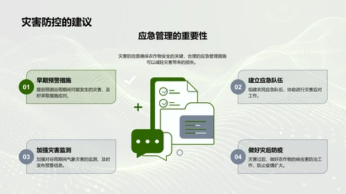 谷雨农业应对讲座PPT模板