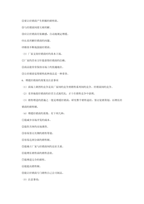 促销管理工作标准手册.docx