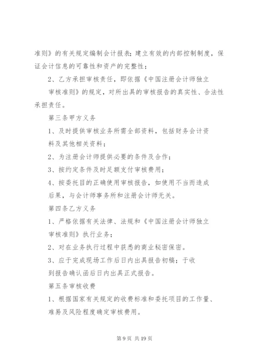 净资产审计报告格式 (3).docx