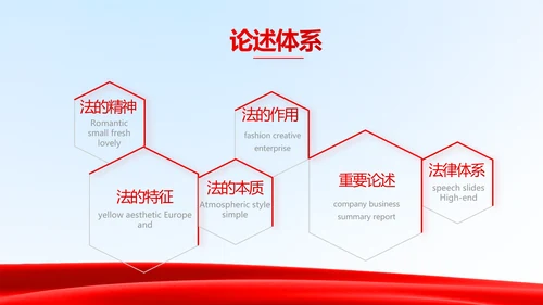 法治中国司法文化法治法律动态PPT模板