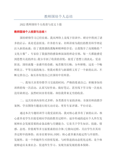 教师国培个人总结.docx