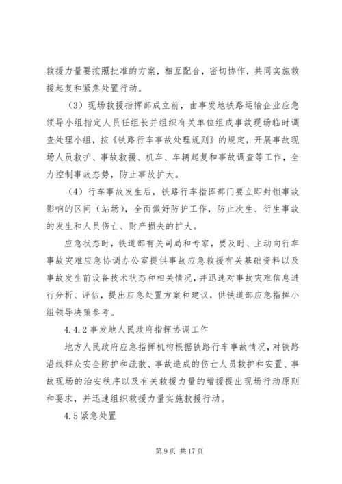 铁路行车事故应急处置预案.docx