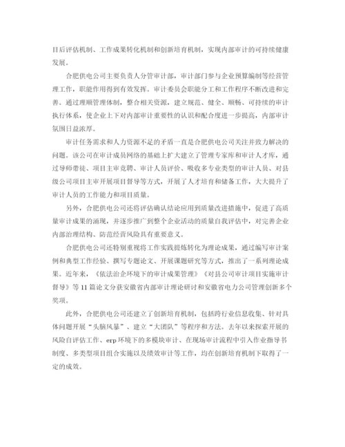 精编之年度审计助理个人总结范文.docx