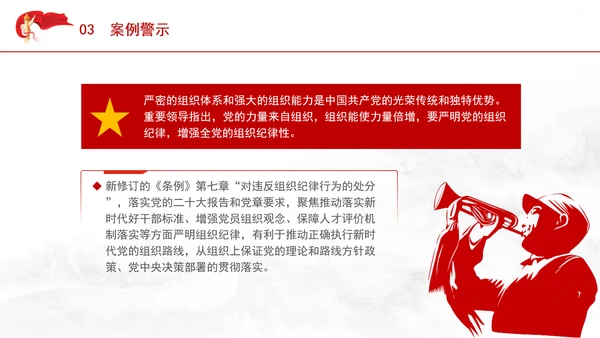 党支部反面教材违反组织纪律案例剖析党课材料PPT