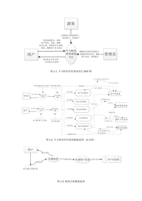 个人财务基础管理系统综合设计及实现.docx