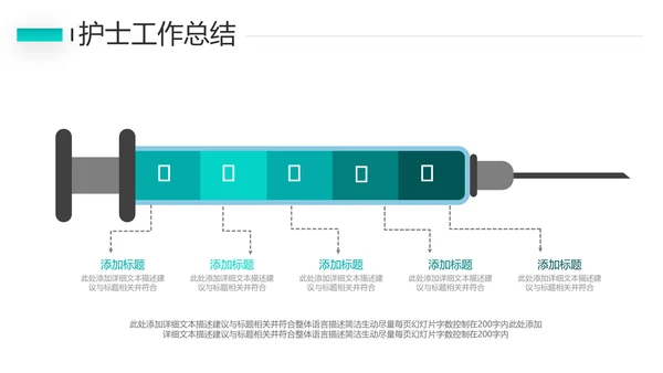 护士长年终工作总结述职报告汇报PPT模板