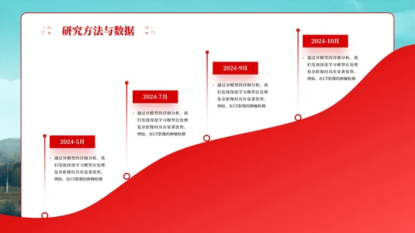红色简约风开题及毕业答辩通用PPT模板