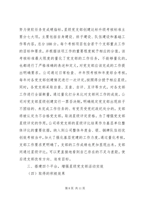 石油系统基层党建工作经验材料.docx