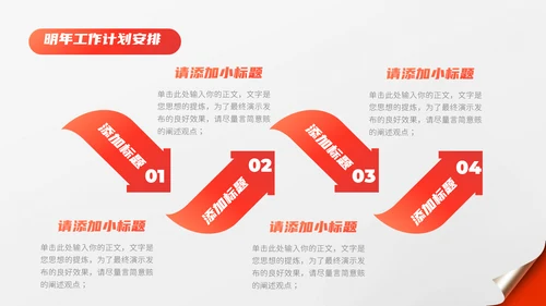 翻页创意年终总结工作总结PPT模板