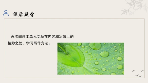 【教学评一体化】第三单元 追寻成长足迹  感悟师生深情-【大单元教学课件】新统编版语文七年级上册(共