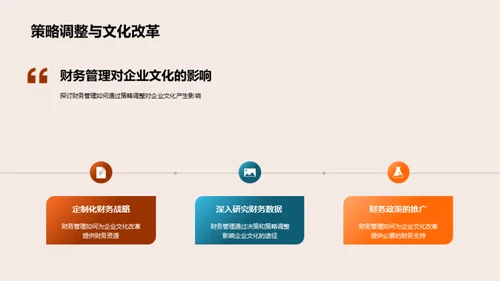 财务驱动的文化改革