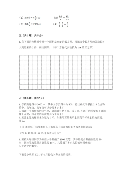 浙江省【小升初】2023年小升初数学试卷及一套参考答案.docx