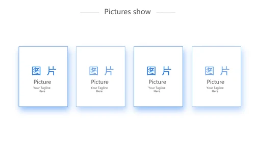 蓝色创意网络远程办公工作总结动态PPT模板