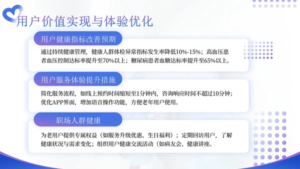 蓝紫色商务风医药企业健康管理解决方案提案PPT模板