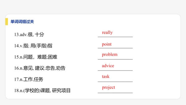 【学霸提优】Unit 1 A new start 单元复习课件 外研版（2024）英语七上单元归类复