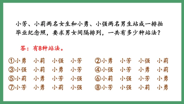 新人教版数学六年级下册6.4.2 列表法解决问题课件