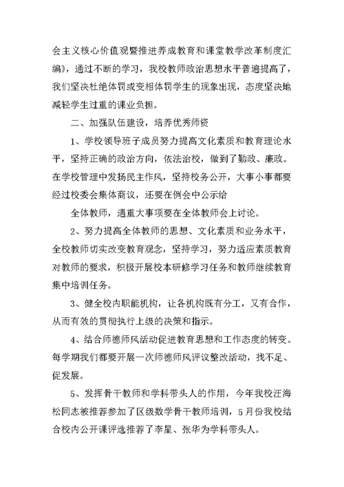 教师迎检总结