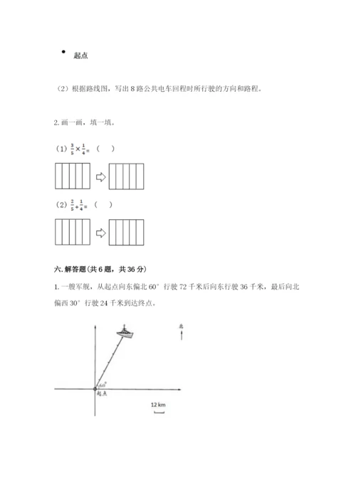 人教版六年级上册数学期中测试卷精品【典优】.docx