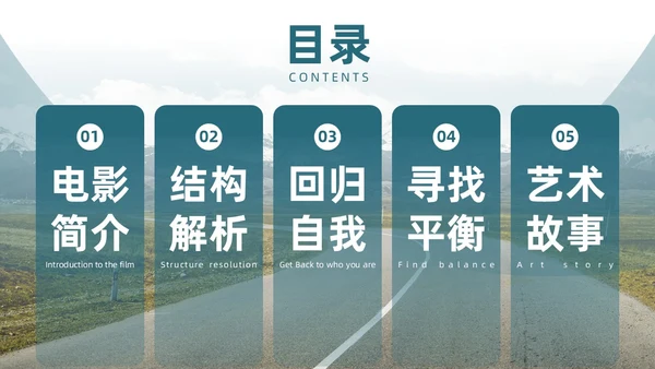 深青实拍风白日梦想家电影鉴赏PPT课件
