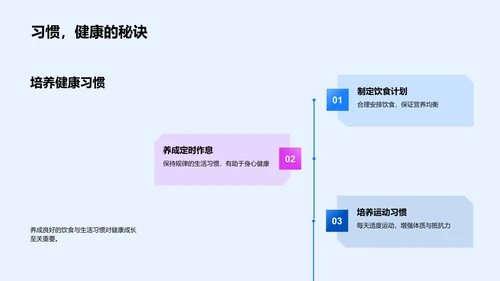 高一新生生活指导PPT模板