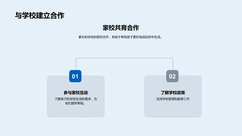 初中生活融入指南