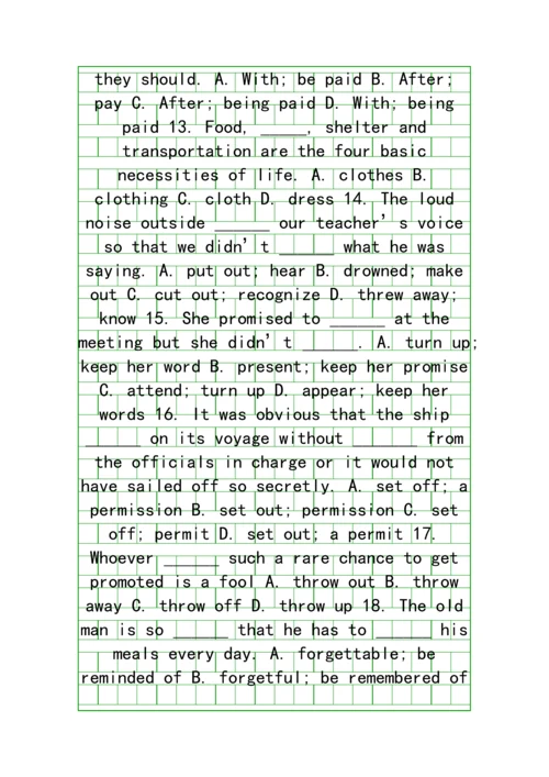 Unit1-Festivals-around-the-world单元测试0.docx