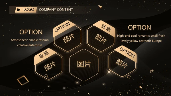 黑色科技感科技公司介绍商务PPT动态模板