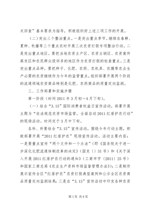 食安青岛、红盾行动专项整治工作实施方案 (2).docx