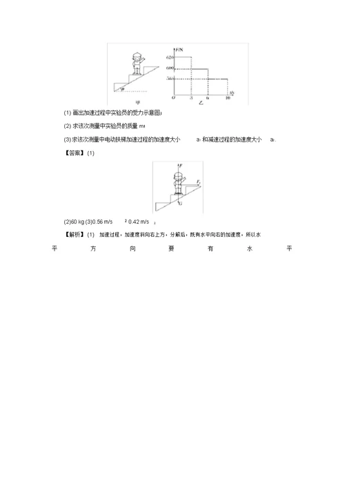 2017-2018学年高一物理力学专题提升专题10超重与失重现象