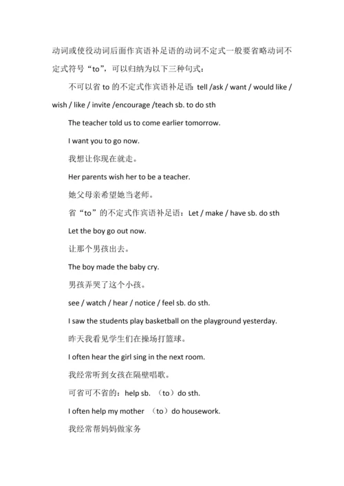 中考英语之动词不定式用法归纳.docx