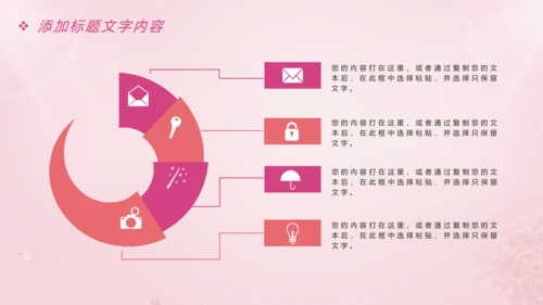 唯美粉红关爱女性健康关爱PPT模板
