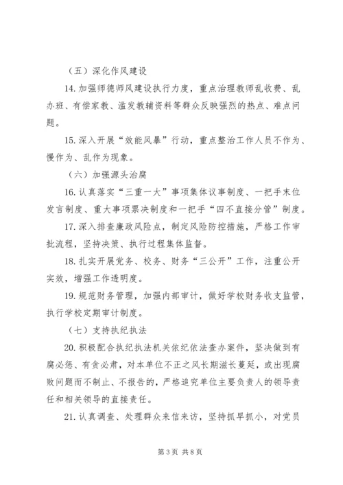 小学党风廉政建设主体责任工作汇报 (3).docx