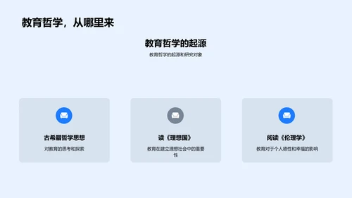 教师应用教育哲学实操PPT模板