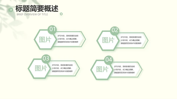 文艺绿色小清新纪念册电子相册动态PPT