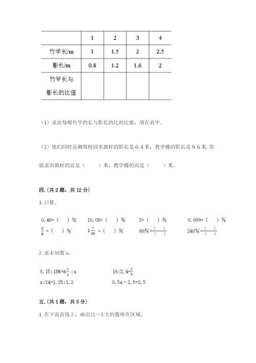 西安铁一中分校小学数学小升初第一次模拟试题及参考答案【达标题】.docx