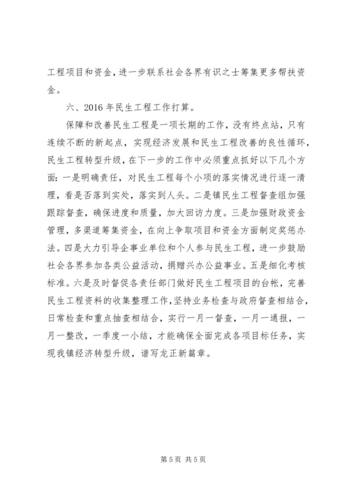 乡镇年度民生工程工作总结.docx