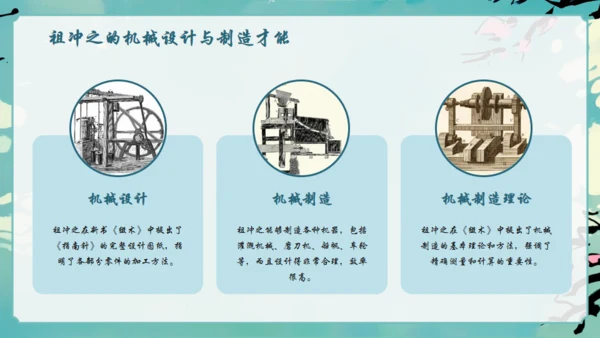 古代数学家祖冲之通用PPT模板