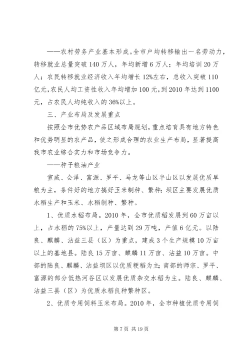 常熟十一五农业发展规划 (2).docx