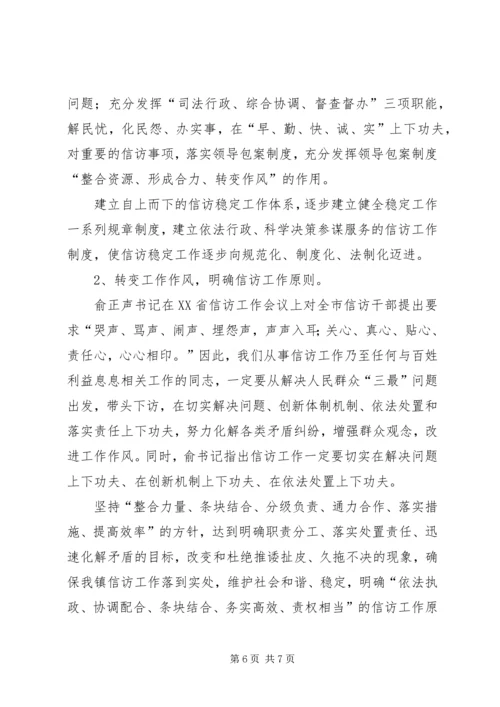 做好新时期基层信访工作经验材料.docx