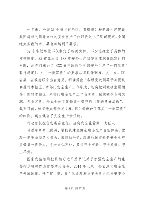 安全生产“党政同责、一岗双责、齐抓共管”监督管理办法 (2).docx