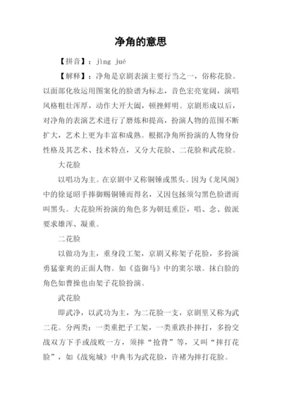 净角的意思0.docx