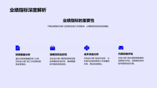 会计运营年中总结PPT模板